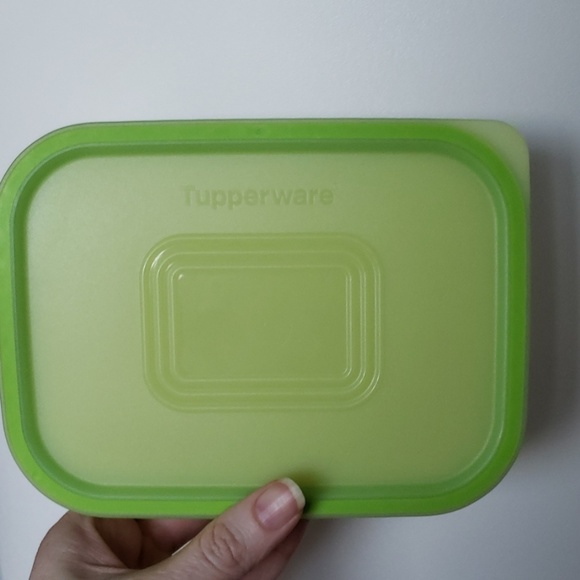 New Tupperware Lime Green Storage Container Set - Picture 5 of 6
